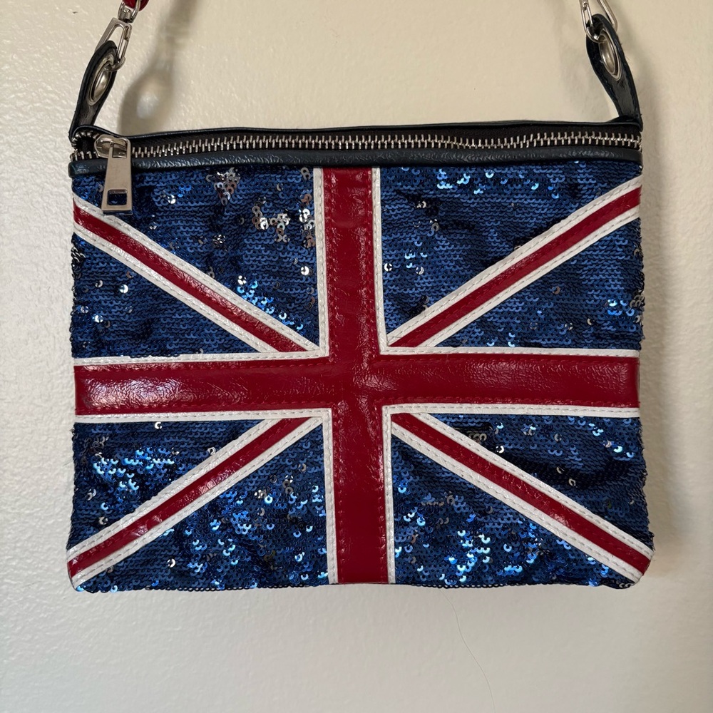 Pilot | Union Jack Sequin Clutch Bag